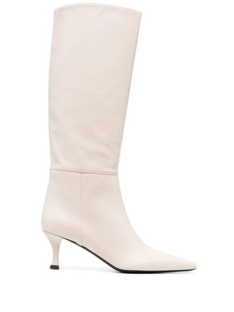 Proenza Schouler Trap knee-high boots - White - zdjęcie produktu nr 1