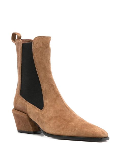 Paris Texas 60mm heeled ankle boots - Brown - zdjęcie produktu nr 2
