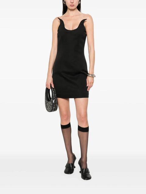 Coperni x Disney Horn mini dress - Black