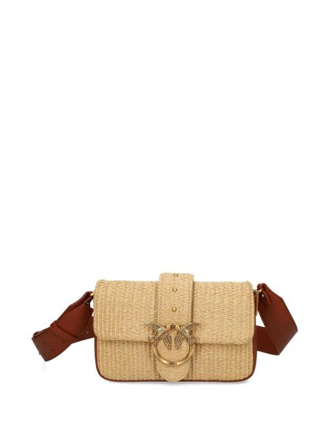 PINKO small Love shoulder bag - Neutrals
