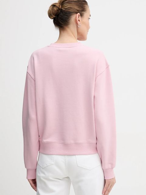 Tommy Hilfiger bluza damska kolor różowy z aplikacją WW0WW49418