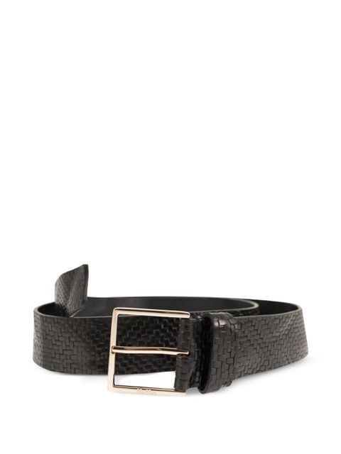 Max Mara braided leather belt - Black - zdjęcie produktu nr 1