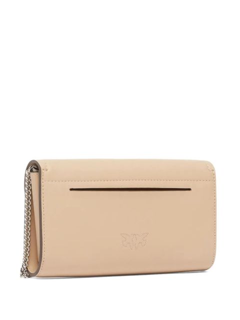 PINKO chain-strap leather clutch - Neutrals - zdjęcie produktu nr 1