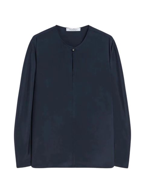 Max Mara Mxpmitico blouse - Blue - zdjęcie produktu nr 1