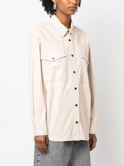 MARANT ÉTOILE Berny shirt - Neutrals