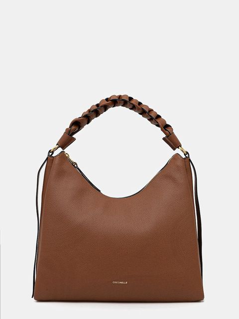 Coccinelle torebka skórzana kolor brązowy E1 M50 13 02 01 - zdjęcie produktu nr 1