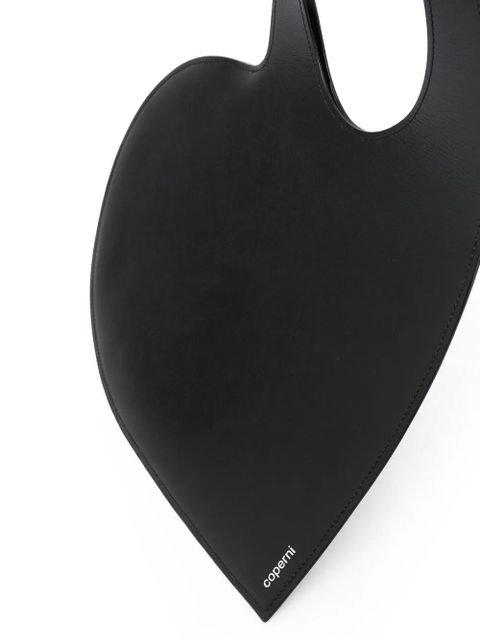 Coperni heart-shaped tote bag - Black