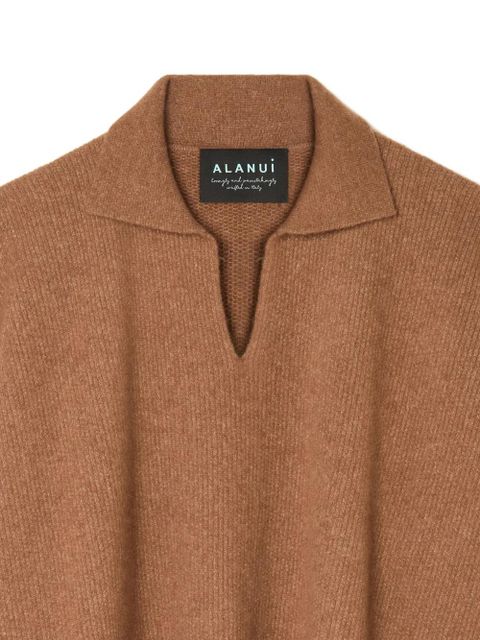 Alanui fine-knit sweater - Brown