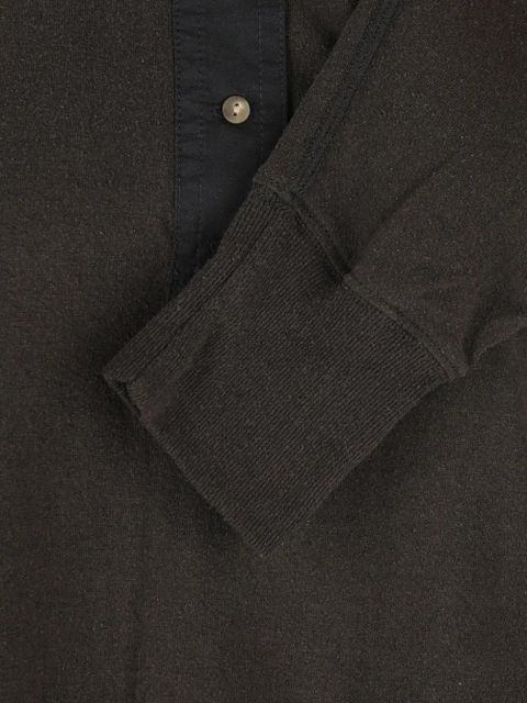 ISABEL MARANT button-fastening silk top - Brown