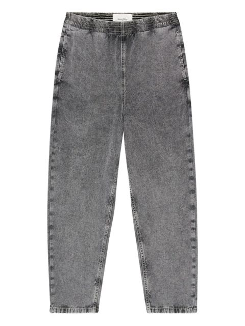 American Vintage Jazy elasticated-waist trousers - Grey - zdjęcie produktu nr 1