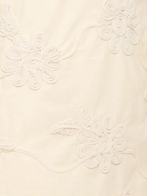 ROTATE BIRGER CHRISTENSEN floral-print dress - Yellow