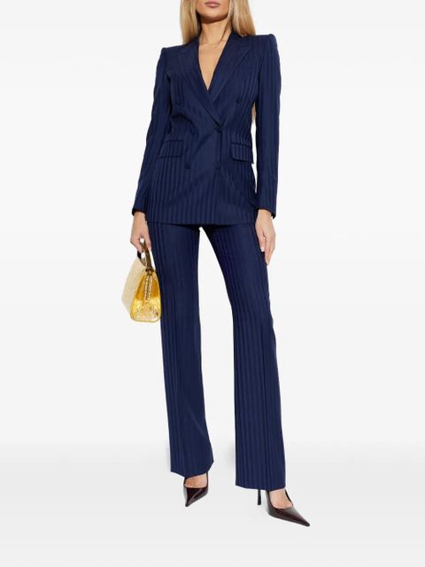 TOM FORD striped trousers - Blue