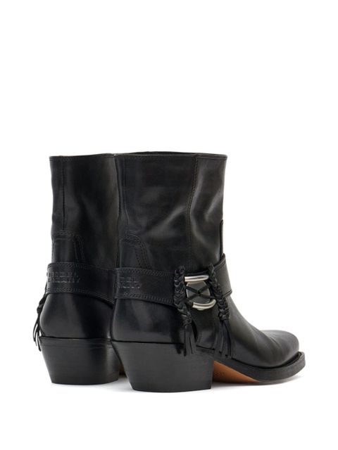 ISABEL MARANT 40mm Akson Gaucho boots - Black