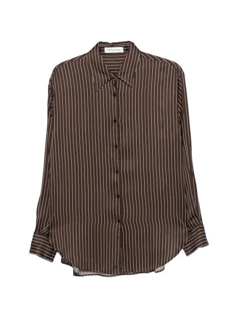 The Frankie Shop striped shirt - Brown