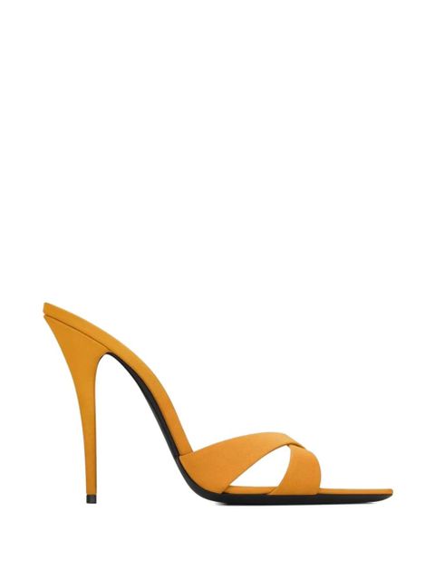 Saint Laurent Kirat heeled sandals - Yellow - zdjęcie produktu nr 1