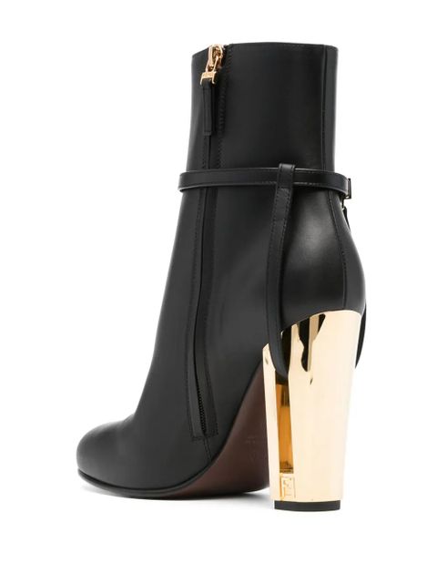 FENDI Delfina 105mm leather boots - Black