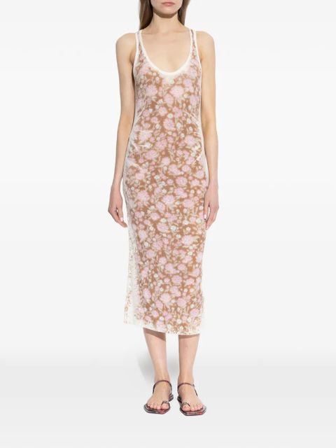Diesel M-Blom floral dress - Neutrals - zdjęcie produktu nr 2