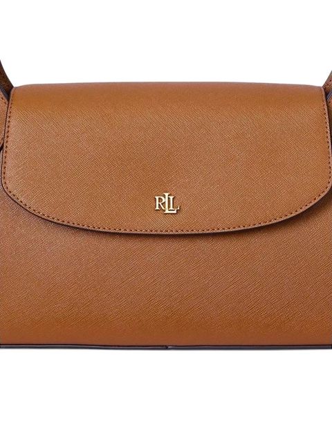 Lauren Ralph Lauren flap-closure shoulder bag - Neutrals