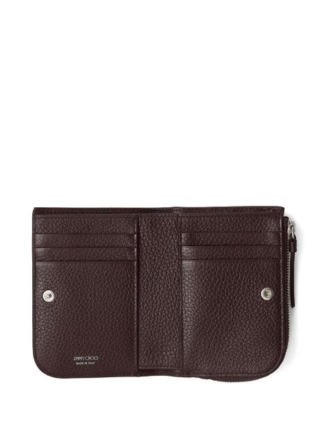 Jimmy Choo zip-around leather wallet - Red
