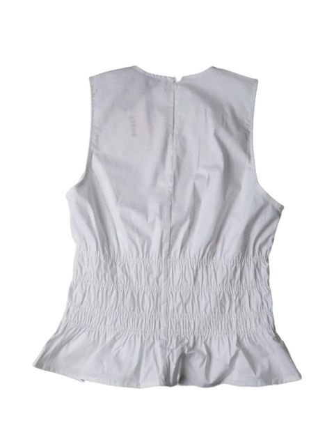 STAUD Culver round-neck top - White - zdjęcie produktu nr 2