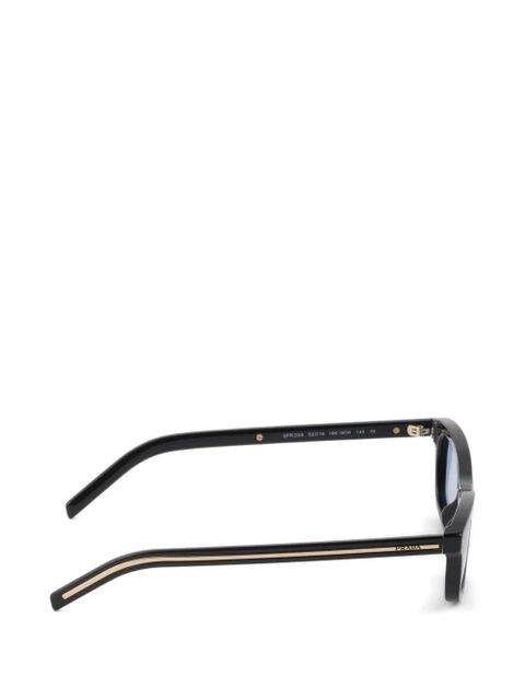 Prada Eyewear sunglasses with the iconic metal plaque - Black