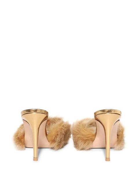 Gianvito Rossi 85mm Aries sandals - Gold