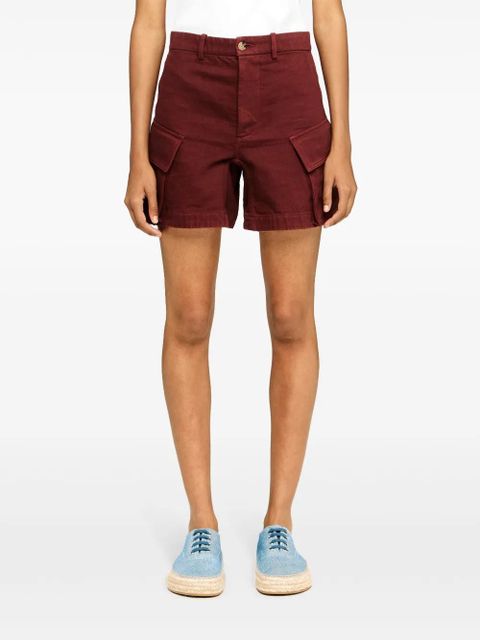 JW Anderson cargo twill shorts - Red - zdjęcie produktu nr 2