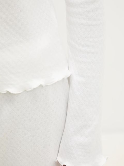 Answear Lab piżama bawełniana kolor beżowy bawełniana