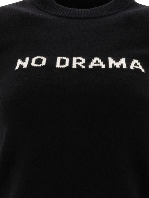 Max Mara No Drama short-sleeves sweater - Black