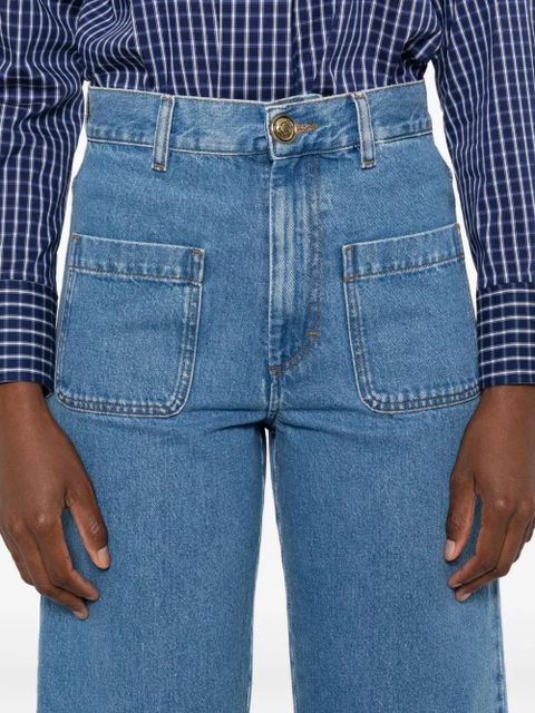 SANDRO wide-leg jeans - Blue