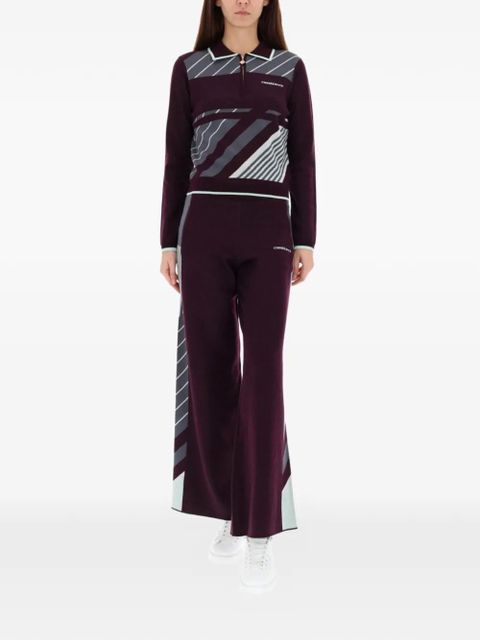 Casablanca Diagonal Tennis trousers - Red - zdjęcie produktu nr 2