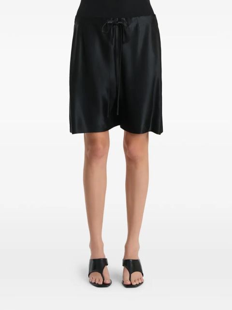 KHAITE virgin-wool shorts - Black