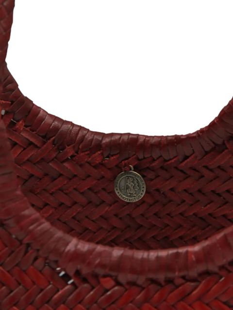 DRAGON DIFFUSION Big Nantucket leather tote bag - Brown