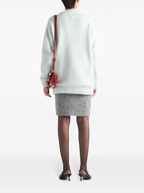 Prada cashmere pencil skirt - Grey