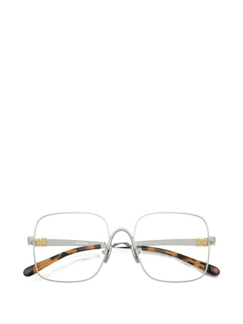 Miu Miu Eyewear square-frame glasses - Silver