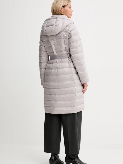 Calvin Klein kurtka kolor szary zimowa LV044D543G - zdjęcie produktu nr 2