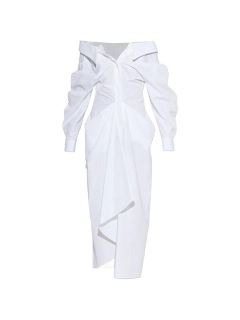 Givenchy draped poplin dress - White - zdjęcie produktu nr 1