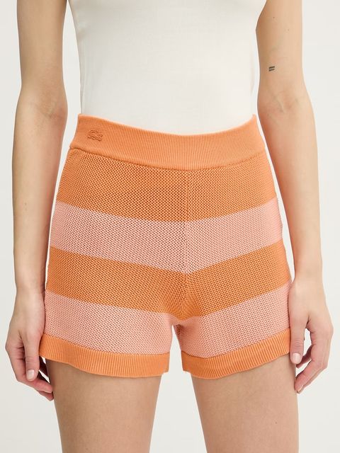 Lacoste szorty damskie bawełniane - zdjęcie produktu nr 2