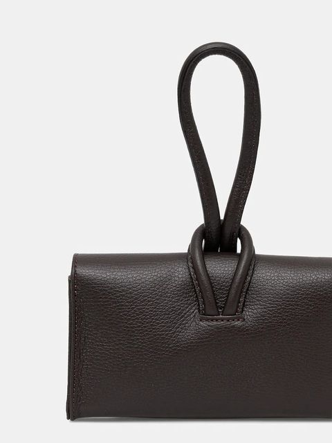 Answear.LAB kopertówka skórzana kolor brązowy