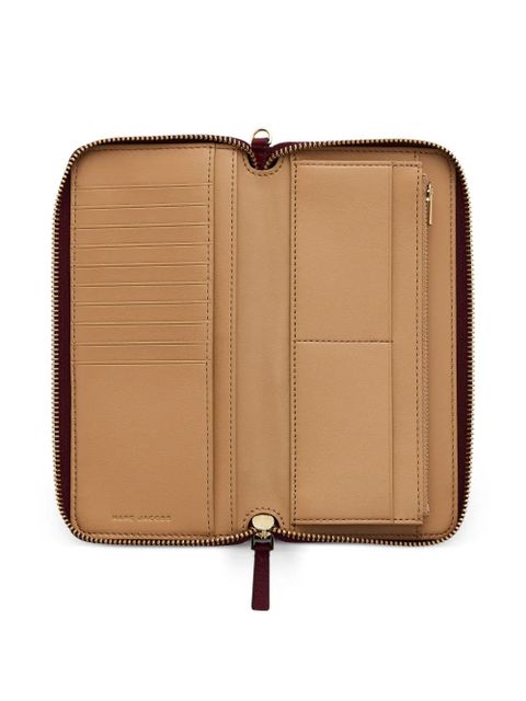 Marc Jacobs The Continental leather wallet - Red