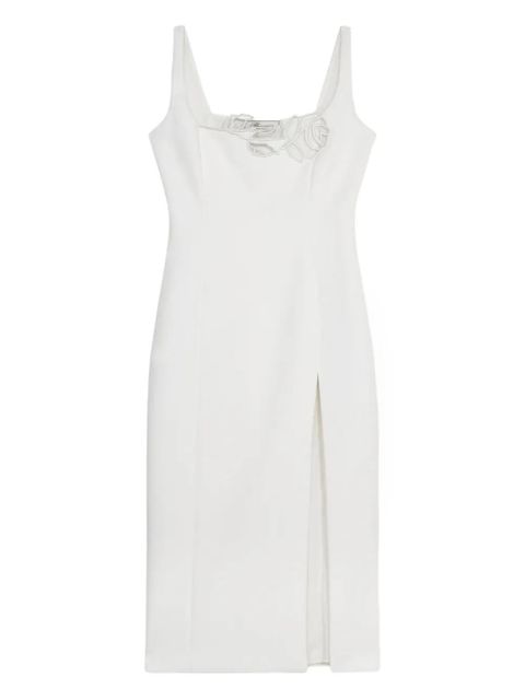 Blumarine cut-out-detail midi dress - White - zdjęcie produktu nr 1