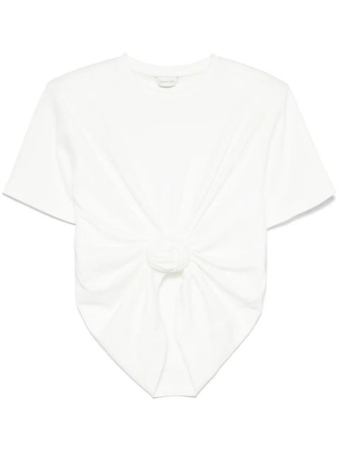 Magda Butrym crew-neck T-shirt - White - zdjęcie produktu nr 1