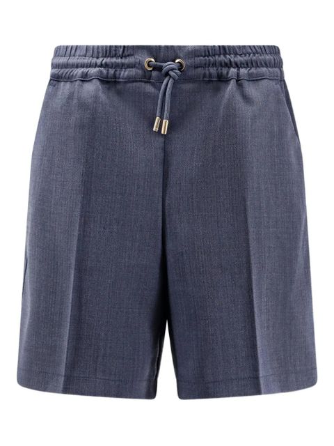 PINKO Scarola drawstring shorts - Blue - zdjęcie produktu nr 1