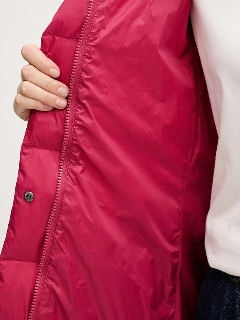 United Colors of Benetton kurtka puchowa kolor różowy zimowa 2NIWDN08X