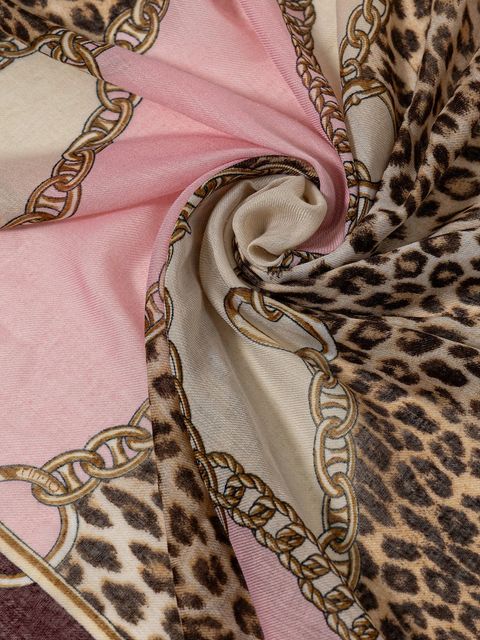 Liu Jo chusta damska kolor fioletowy wzorzysta 2F5074.T0300