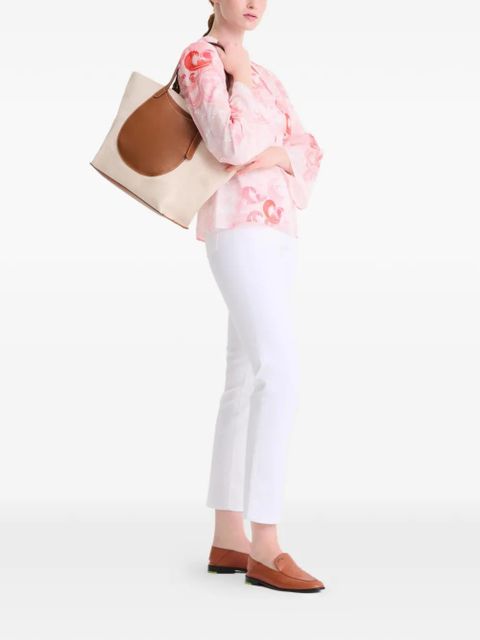 Longchamp XL Le Foulonné tote bag - Neutrals - zdjęcie produktu nr 2