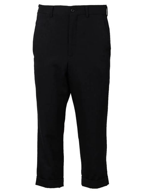 Comme Des Garçons cropped trousers - Black - zdjęcie produktu nr 1