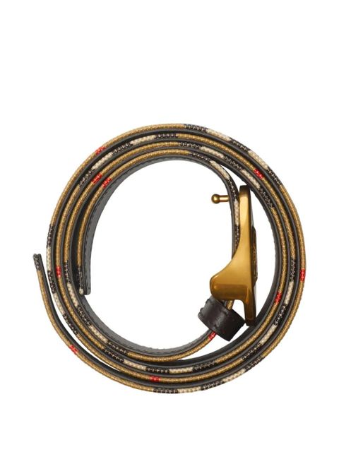 Burberry reversible checked belt​ - Neutrals - zdjęcie produktu nr 2