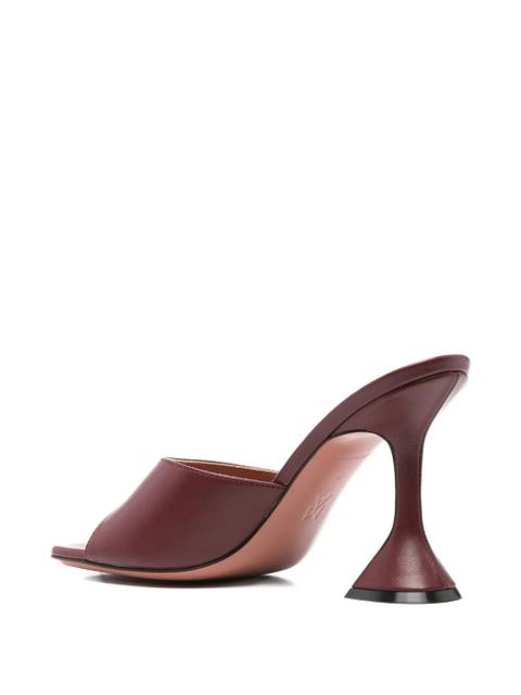 Amina Muaddi 95mm Lupita heeled sandals - Red