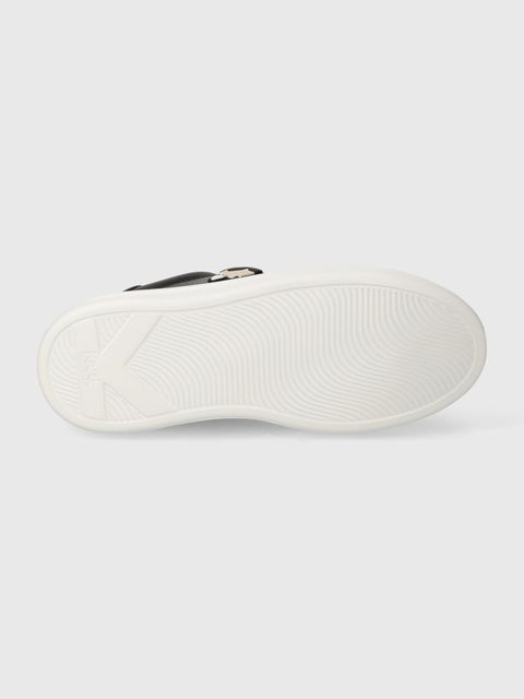 Karl Lagerfeld sneakersy skórzane KAPRI kolor czarny KL62530N